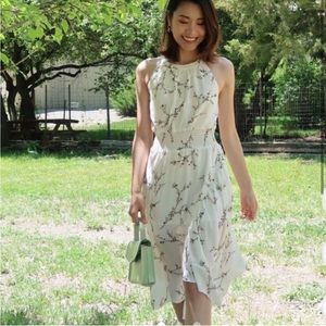 Petite Studio chiffon floral midi dress